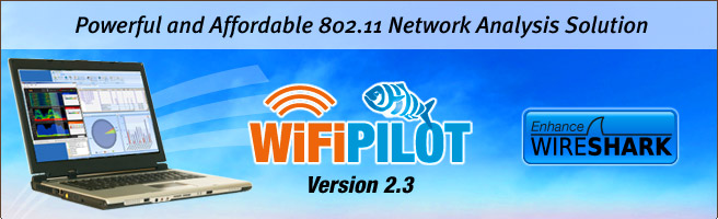 CACE社Wireshark統合ネットワーク管理ツールWiFiPilot