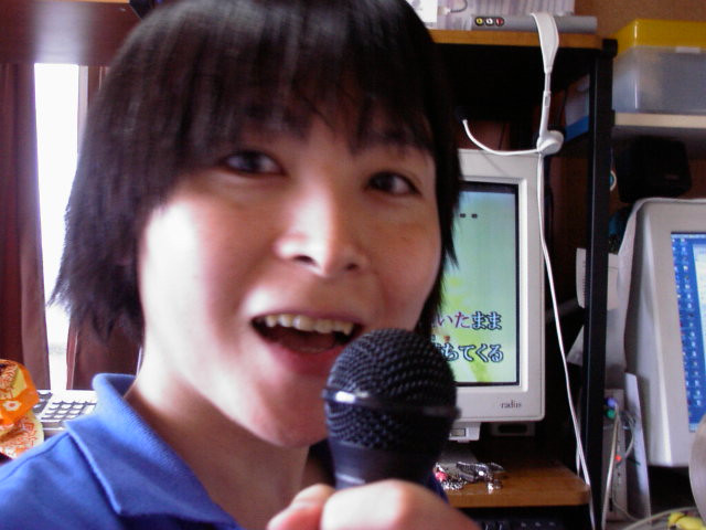 2001/7/16 ドリームキャストカラオケ当選! 熱唱だっ! なんだか最近いいことがないですとか…