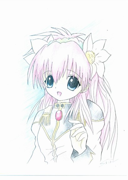 2003/1/26 美紗さんから「妹」のイラストが届いたよー。