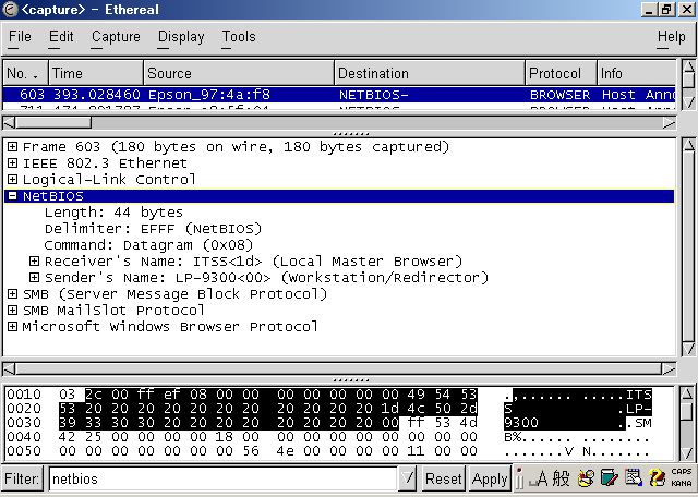 2003/4/27 いけりり★AppleTalk
